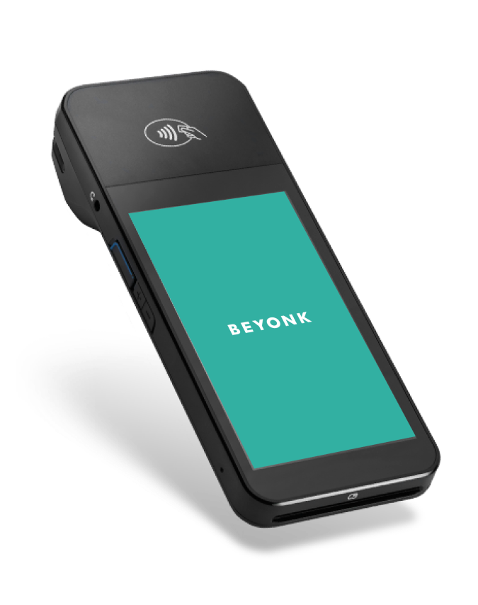 Beyonk's EPOS system supports in-person payments